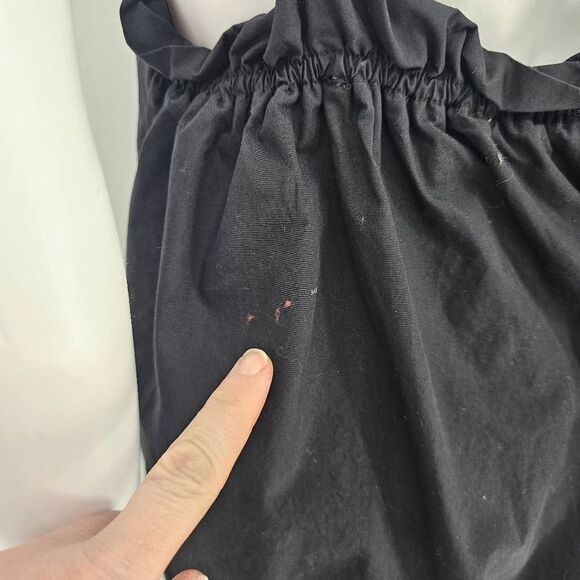 Anthropologie Sunday in Brooklyn Trapeze Midi Dress Black S - Picture 3 of 7